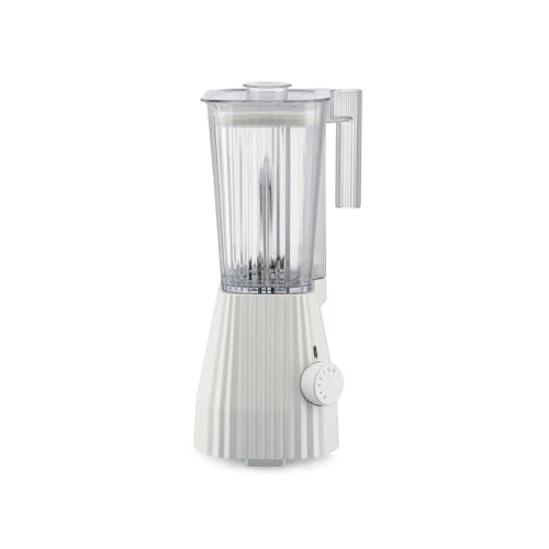Alessi Plissé MDL09 W - Standmixer mit Abgestufter Karaffe, Thermoplastisches Harz, Europäischer Stecker 700W, 1,5l, Weiß Alessi Plissé MDL09 W - Standmixer mit Abgestufter Karaffe, Thermoplastisches Harz, Europäischer Stecker 700W, 1,5l, Weiß von Alessi