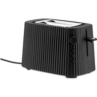 Alessi - Plissé MDL08 Toaster, schwarz von Alessi