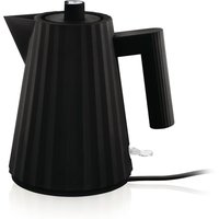 Alessi - Plissé Wasserkocher 1 l, schwarz von Alessi