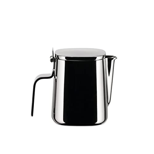 Alessi Rahmkännchen aus Edelstahl,15 x 10.5 x 10.5 cm, Silber von Alessi