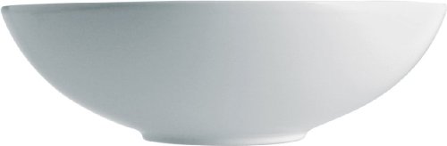 Alessi Mami „ Salatschüssel rund aus weißem Porzellan 27,5cm, 17.5 x 28 x 17 cm von Alessi