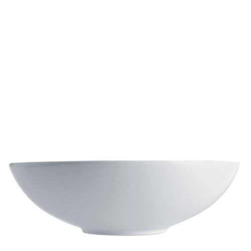 Alessi Mami „ Salatschüssel rund aus weißem Porzellan 27,5cm, 17.5 x 28 x 17 cm von Alessi