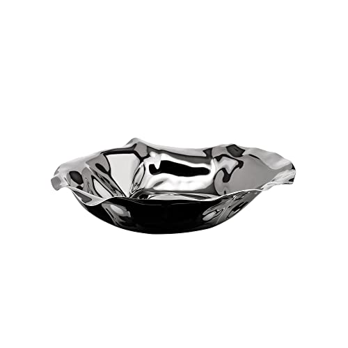 Alessi 90084 Sarria' Schale, rund aus Edelstahl , 5.7 x 27 x 3 cm, Silber Alessi 90084 Sarria' Schale, rund aus Edelstahl , 5.7 x 27 x 3 cm, Silber von Alessi