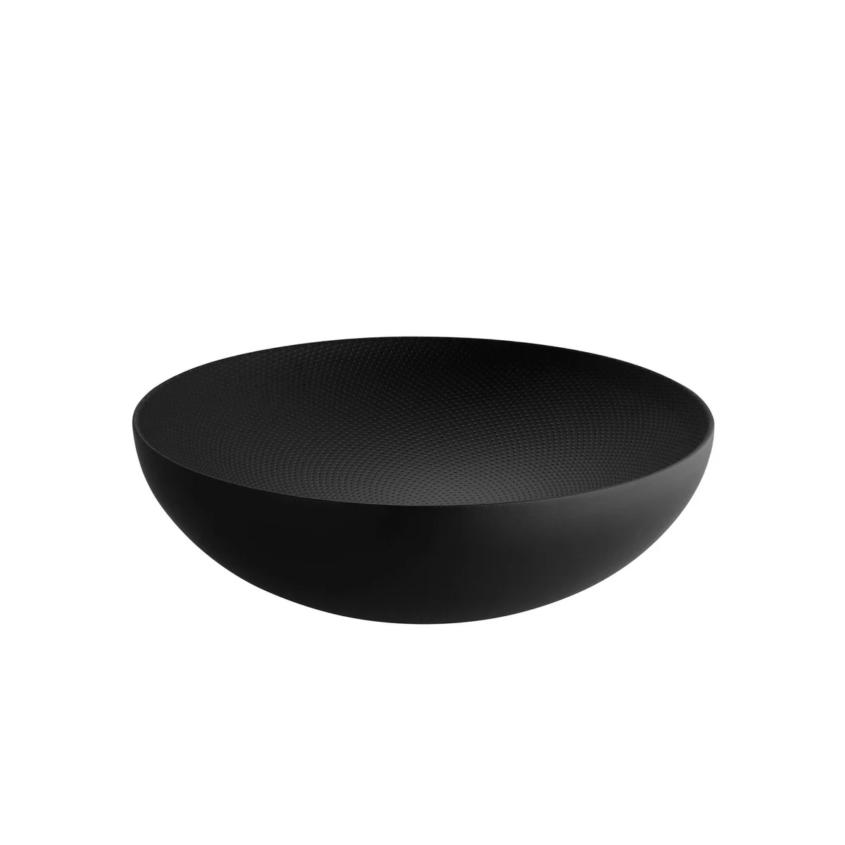 Alessi Schale Behälter Doppelwandige Schale Schwarz Reliefdekor ø 25 X H 73 Cm B-Ware Alessi Schale Behälter Doppelwandige Schale Schwarz Reliefdekor ø 25 X H 73 Cm B-Ware von Alessi