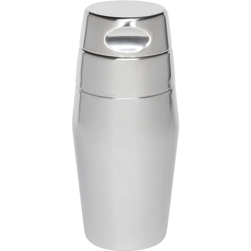 Alessi Shaker, Edelstahl 18/10 mattiert, 10 x 8 x 9.5 cm von Alessi