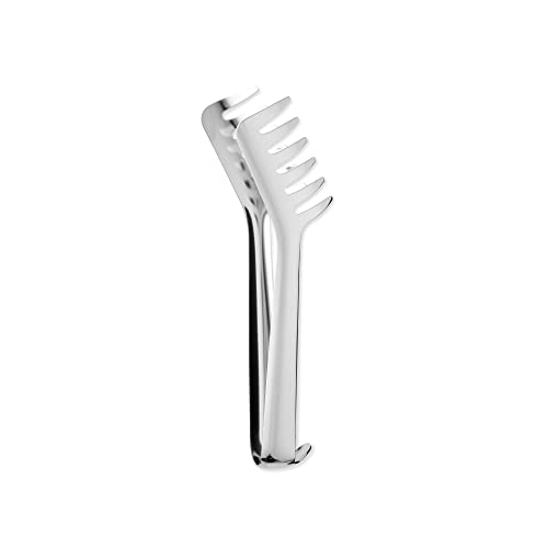 Alessi 502 Spaghettizange aus Edelstahl ,, 13 x 20 x 12.5 cm, Silber von Alessi