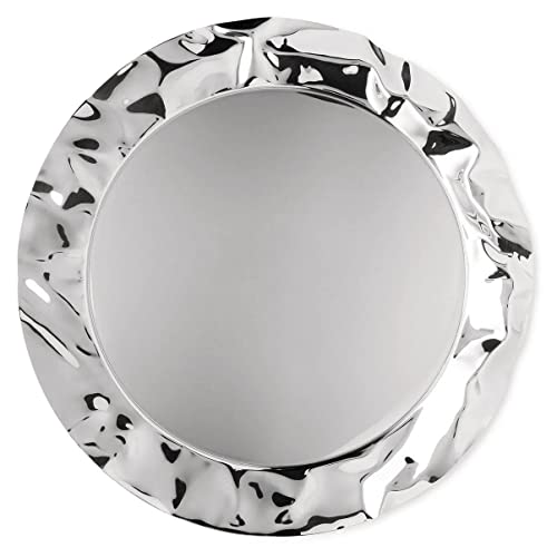 Alessi 90039 Tablett rund, Edelstahl, silber, 7 x 44,5 x 14,5 cm, Einheiten, 1.0 Alessi 90039 Tablett rund, Edelstahl, silber, 7 x 44,5 x 14,5 cm, Einheiten, 1.0 von Alessi
