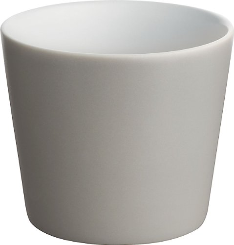 Alessi "Tonale", 4 Stück Kaffee Becher Light Grey von Alessi