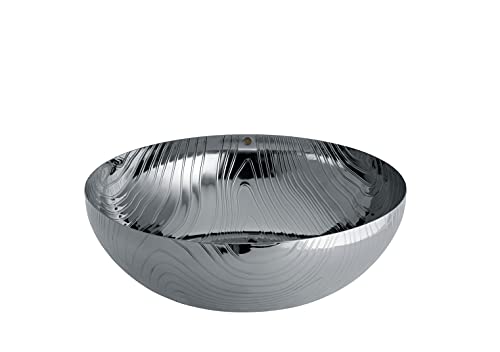 Alessi Veneer PU06/29- Design Multifunktionale Küchentasse, tragbarer 18/10-Stahl mit geprägte Dekoration von Alessi