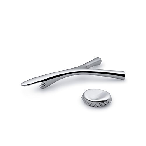 Alessi FGO06 Virgula Divina Flaschenöffner - Edelstahl 18/10 glänzend poliert., Silber Alessi FGO06 Virgula Divina Flaschenöffner - Edelstahl 18/10 glänzend poliert., Silber von Alessi
