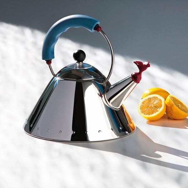 Alessi Wasserkessel 9093 2,0 l Michael Graves blau von Alessi