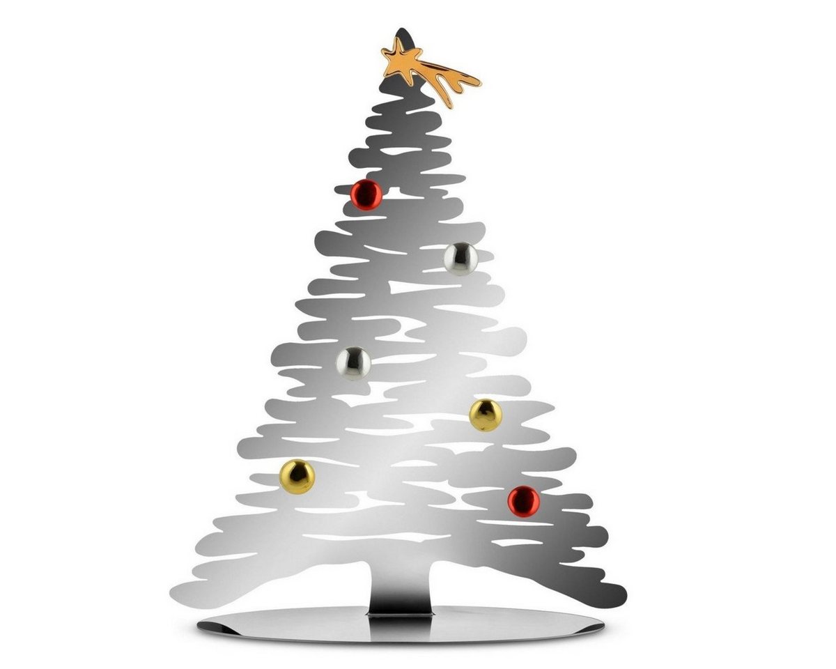 Alessi Weihnachtsfigur Weihnachtsbaum Stahl 30 cm von Alessi