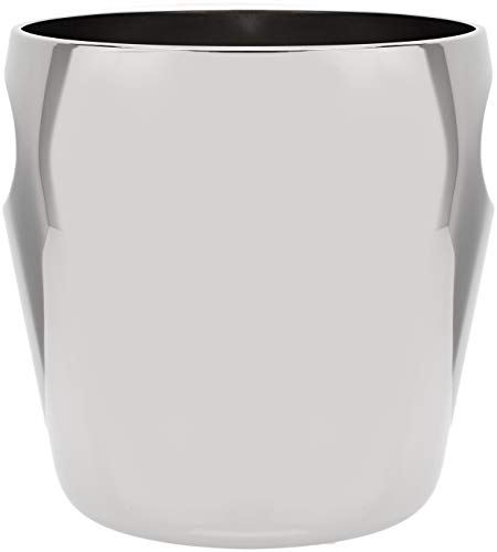 Alessi Weinkühler, Edelstahl, schwarz, 8.5 x 20.5 x 17.5 cm von Alessi