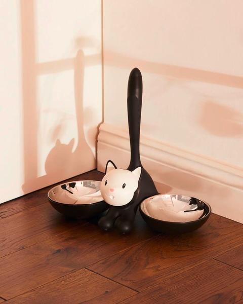 Alessi Katzennapf schwarz Tigrito von Alessi