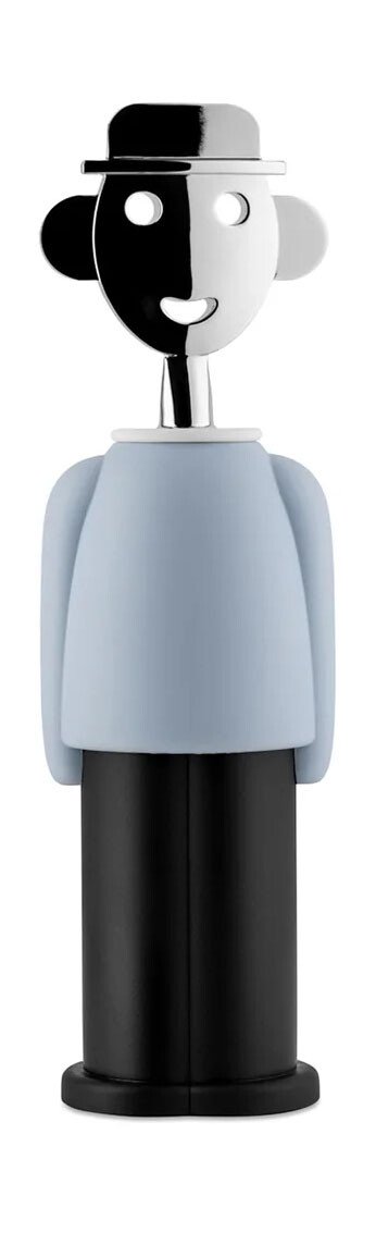 Korkenzieher Alessandro M. 21 cm hellblau von Alessi