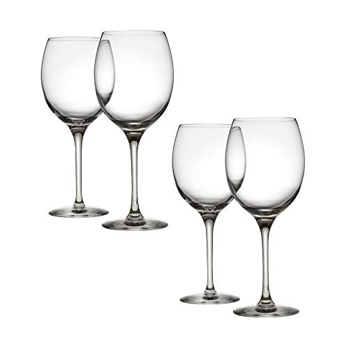 Alessi MAMI XL SET 4 VASOS VINO BLANCO VIDRIO CRISTALINO von Alessi