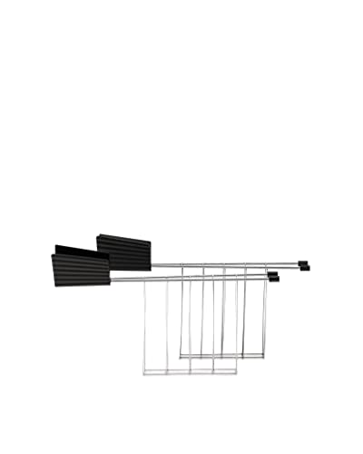 MDL08RACKB Plissé Toasterzangen 2er-Set schwarz Alessi MDL08RACKB Plissé Toasterzangen 2er-Set schwarz Alessi von Alessi