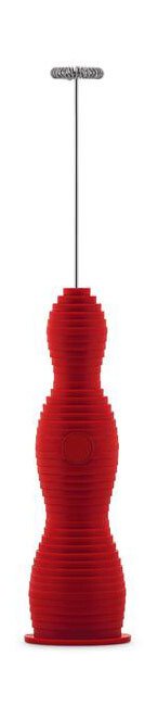 Milchaufschäumer Pulcina rot von Alessi