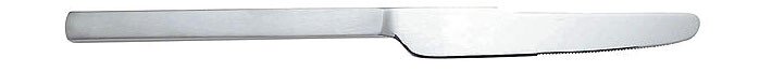 Tafelmesser 3 Edelstahl Dry mattierter Griff von Alessi