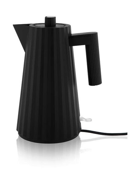 Wasserkocher 1,7 l 2400 W Plissé schwarz von Alessi