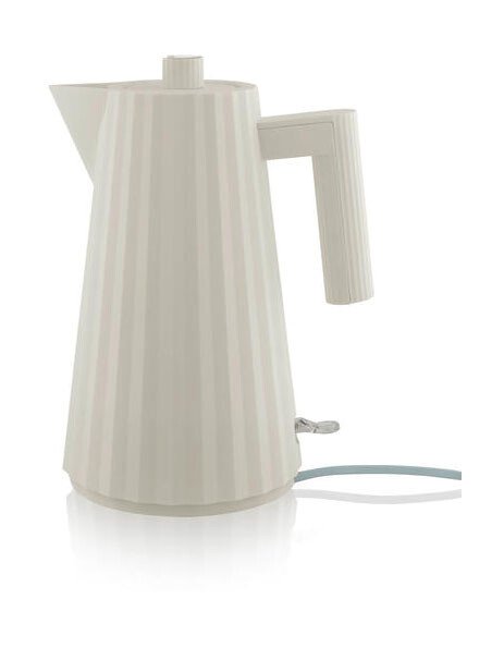 Wasserkocher 1,7 l 2400 W Plissé weiss von Alessi