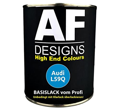 1L Autolack für Audi L59Q Blau Autolack Spritzfertig von Alex Flittner Designs