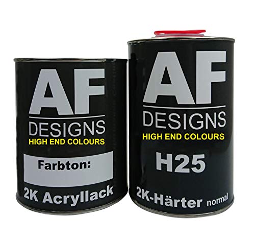 2,0 Liter 2K Acryl Lack Autolack Set für FORD AUSTRALIA OXFORD WHITE YO von Alex Flittner Designs