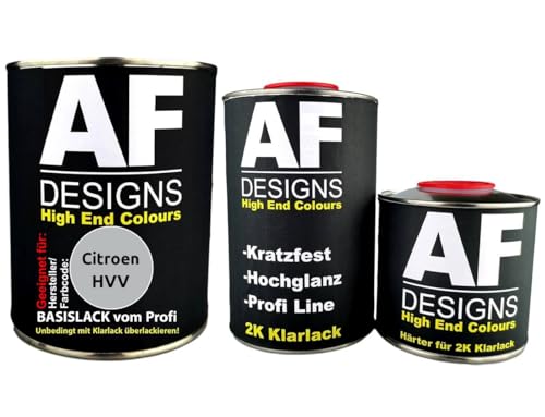 2,5L Autolack Set geeignet für Citroen HVV Gris Lion Metallic Klarlack Härter Basislack Reparaturlack Spritzfertig 2,5L Autolack Set geeignet für Citroen HVV Gris Lion Metallic Klarlack Härter Basislack Reparaturlack Spritzfertig von Alex Flittner Designs