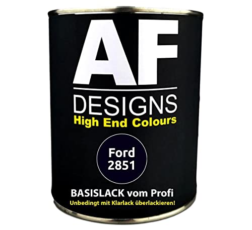 250ML Autolack für Ford 2851 Panther Black Perl Basislack spritzfertig von Alex Flittner Designs