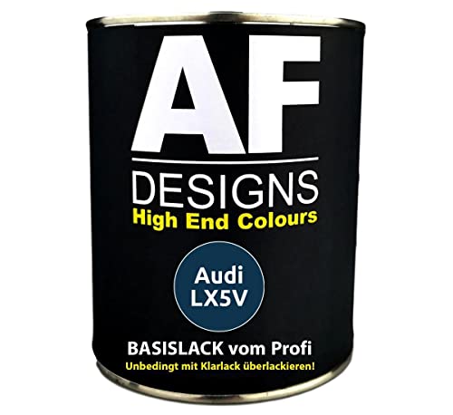 500ml Autolack für Audi LX5V Arubablau Perl Autolack Spritzfertig von Alex Flittner Designs