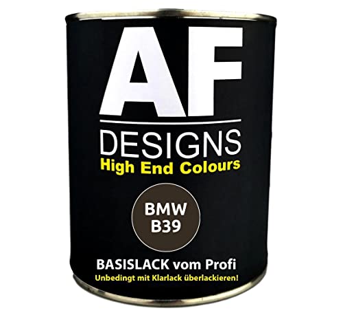 500ml Autolack für BMW B39 Mineralgrau Metallic Autolack Spritzfertig von Alex Flittner Designs