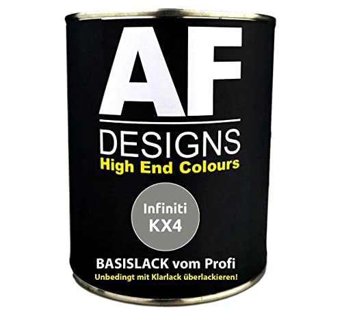 Alex Flittner Designs 1L Autolack für Infiniti KX4 Silver Metallic Autolack Spritzfertig von Alex Flittner Designs