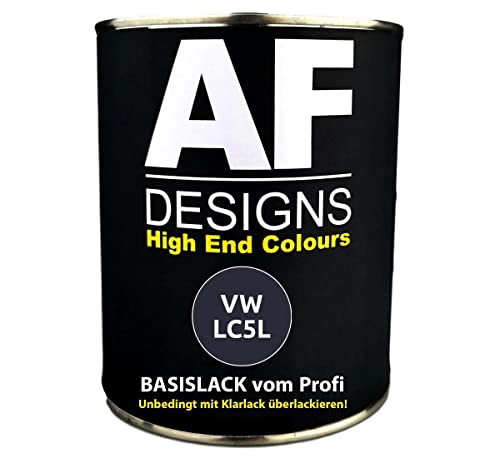 Alex Flittner Designs 1L Autolack für VW LC5L Mysticblau Pearl Autolack Spritzfertig von Alex Flittner Designs