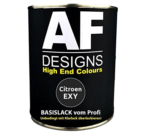 Alex Flittner Designs 250ML Autolack für Citroen EXY Black Basislack spritzfertig von Alex Flittner Designs