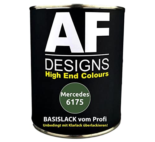 Alex Flittner Designs 250ML Autolack für Mercedes 6175 Elbaitgrn MetallicBasislack spritzfertig von Alex Flittner Designs
