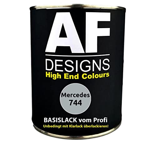 Alex Flittner Designs 250ML Autolack für Mercedes 744 Brillantsilber MetallicBasislack spritzfertig von Alex Flittner Designs