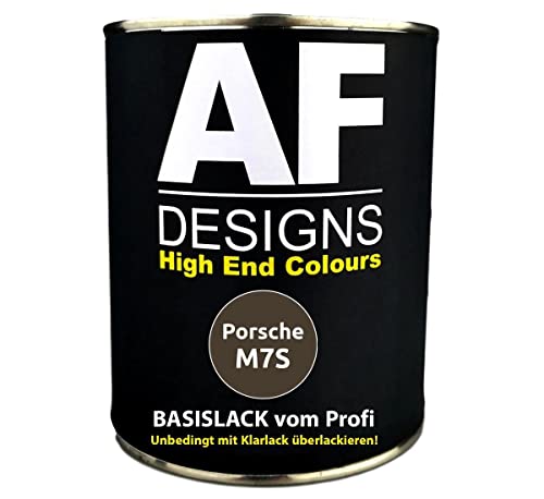 Alex Flittner Designs 250ML Autolack für Porsche M7S Achatgrau Metallic Basislack spritzfertig von Alex Flittner Designs