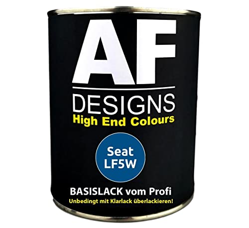 Alex Flittner Designs 250ML Autolack für Seat LF5W Azul Race Metallic Basislack spritzfertig von Alex Flittner Designs