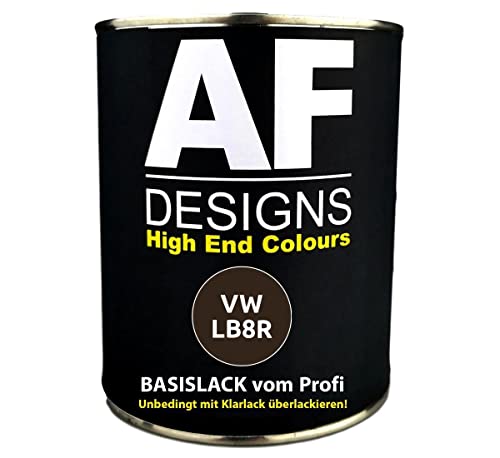 Alex Flittner Designs 250ML Autolack für VW LB8R Black Oak Brown Metallic Basislack spritzfertig von Alex Flittner Designs