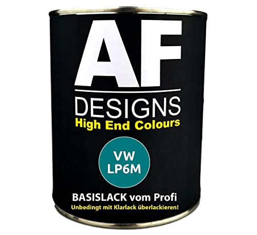 Alex Flittner Designs 250ML Autolack für VW LP6M Karibikgrn Basislack spritzfertig von Alex Flittner Designs
