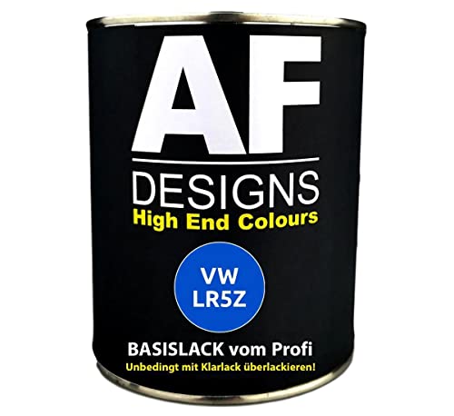 Alex Flittner Designs 250ML Autolack für VW LR5Z Rising Blue Metallic Basislack spritzfertig von Alex Flittner Designs