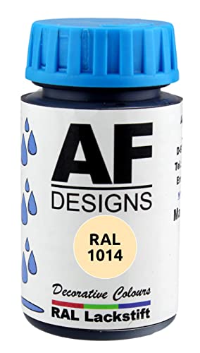 Alex Flittner Designs Lackstift RAL 1014 Elfenbein seidenmatt 50ml Holz Metall Möbel Bad Retuschierlack Reparaturlack Alex Flittner Designs Lackstift RAL 1014 Elfenbein seidenmatt 50ml Holz Metall Möbel Bad Retuschierlack Reparaturlack von Alex Flittner Designs