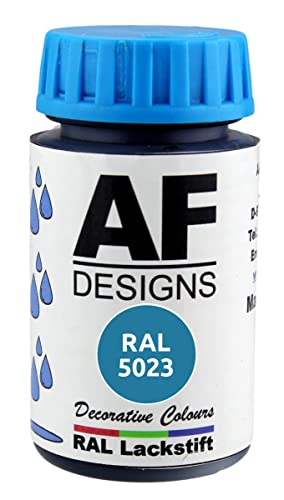 Alex Flittner Designs Lackstift RAL 5023 FERNBLAU seidenmatt 50ml Holz Metall Möbel Bad Retuschierlack Reparaturlack Alex Flittner Designs Lackstift RAL 5023 FERNBLAU seidenmatt 50ml Holz Metall Möbel Bad Retuschierlack Reparaturlack von Alex Flittner Designs