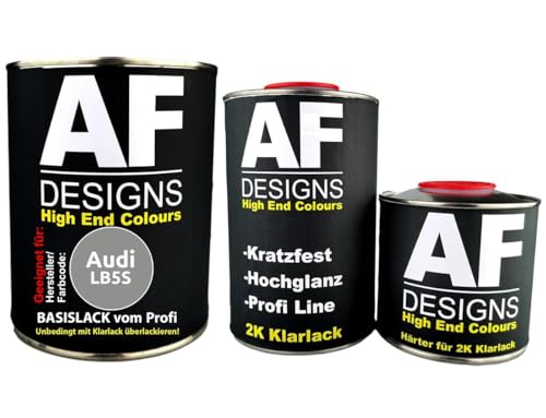 Autolack geeignet für Audi LB5S Silberblau Metallic 1,25L Klarlack Set Basislack Reparaturlack Spritzfertig Autolack geeignet für Audi LB5S Silberblau Metallic 1,25L Klarlack Set Basislack Reparaturlack Spritzfertig von Alex Flittner Designs