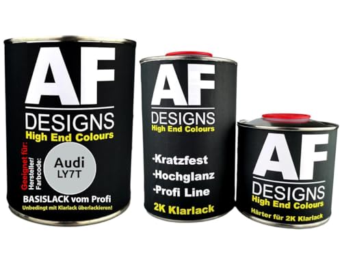 Autolack geeignet für Audi LY7T Kristallsilber Metallic 1,25L Klarlack Set Basislack Reparaturlack Spritzfertig Autolack geeignet für Audi LY7T Kristallsilber Metallic 1,25L Klarlack Set Basislack Reparaturlack Spritzfertig von Alex Flittner Designs