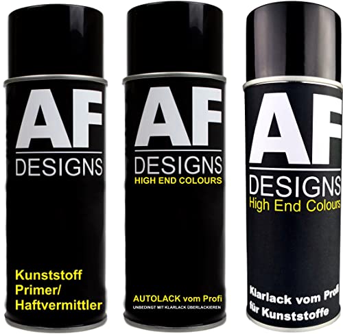 Kunststoff Spraydosen Set für Audi LC7Z Iron Grey Metallic Stoßstange von Alex Flittner Designs