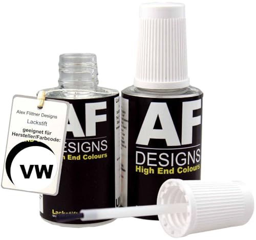 Lackstift für VW/Volkswagen Europablau Perl LZ5T schnelltrocknend 2x20ml von Alex Flittner Designs