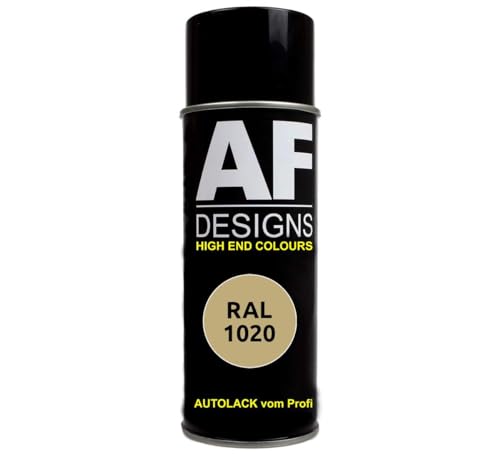 RAL1020 OLIVGELB Spraydose matt Lackspray Sprühdose DIY Autolack von Alex Flittner Designs