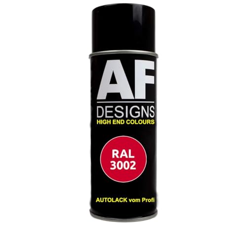 RAL3002 KARMINROT Spraydose seidenmatt Lackspray Sprühdose DIY Autolack von Alex Flittner Designs
