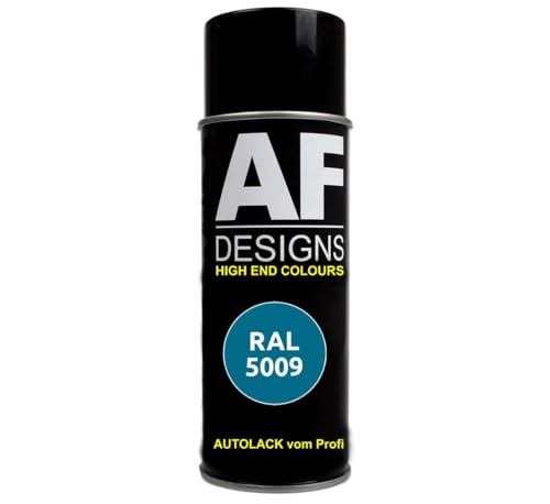 RAL5009 AZURBLAU Spraydose matt Lackspray Sprühdose DIY Autolack von Alex Flittner Designs